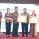 Harganas ke-33 di Malang: Bupati Jombang Warsubi dan Ketua TP PKK Yuliati Nugrahani Warsubi Menerima Penghargaan Nasional
