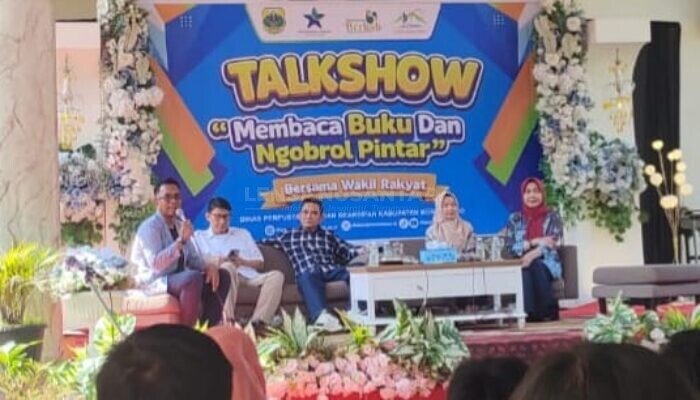 Kesan Instruktur Nasional Literasi Memandu Talkshow Literasi bersama Komisi IV DPRD Bondowoso