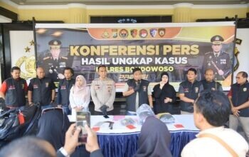 Polres Bondowoso Ungkap Kasus Curanmor, Pria Asal Lumajang Ditangkap dan Warga Grujugan DPO