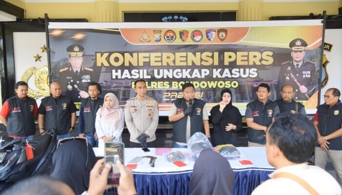 Polres Bondowoso Ungkap Kasus Curanmor, Pria Asal Lumajang Ditangkap dan Warga Grujugan DPO