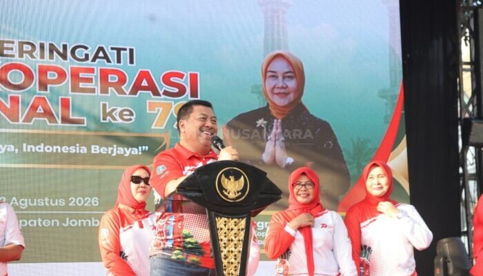 Semarak Dan Sukses Harkopnas ke-79 di Jombang: Ribuan Warga Ikuti Jalan Sehat, Berhadiah 2 Paket Umroh