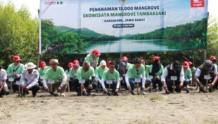 Bangun Rumah Semai Bibit Mangrove, AHM Tumbuhkan Harapan Baru bagi Pesisir Karawang