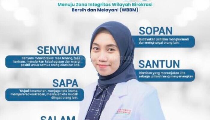 RSUD Pandega Pangandaran, Tingkatkan Pelayanan, Budayakan 5S