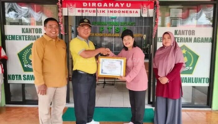 Senam Kerukunan Kemenag Sawahlunto Perkuat Toleransi Antarumat Beragama