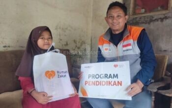 Semangat Tahun Ajaran Baru: Rumah Zakat Salurkan Bantuan Pendidikan untuk Anak Yatim di Bondowoso