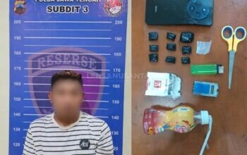 Residivis Narkotika Kembali Ditangkap di Solo, 8 Paket Sabu 10 Gram Disita Polisi