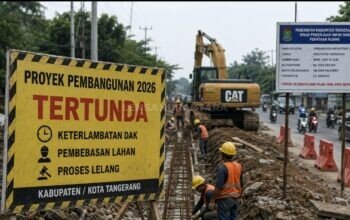 Proyek Pembangunan 2026 di Tangerang Banyak Tertunda, Ini Faktor Penghambatnya