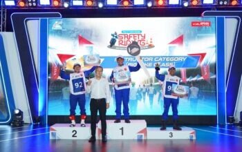 Astra Motor Kalimantan Timur 2 Kembali Raih Prestasi Gemilang di Kompetisi Safety Riding Nasional