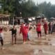 Di Tengah Abrasi, UMKM Pantai Caruban Tetap Semarakkan HUT Kemerdekaan RI ke-81 dengan Lomba Emak-emak