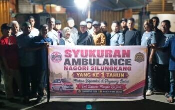 Syukuran Satu Tahun Ambulance Nagori Silungkang, Bukti Nyata Semangat Kebersamaan Masyarakat