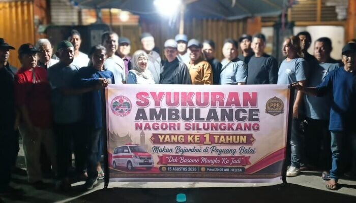 Syukuran Satu Tahun Ambulance Nagori Silungkang, Bukti Nyata Semangat Kebersamaan Masyarakat