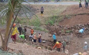 Warga Apresiasi Penanganan Cepat Jebolnya Irigasi di Desa Winong Banjarnegara oleh BBWSO