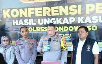 Pelaku Rusak CCTV, Polres Bondowoso Ciduk Spesialis Pembobol Rumah Kosong
