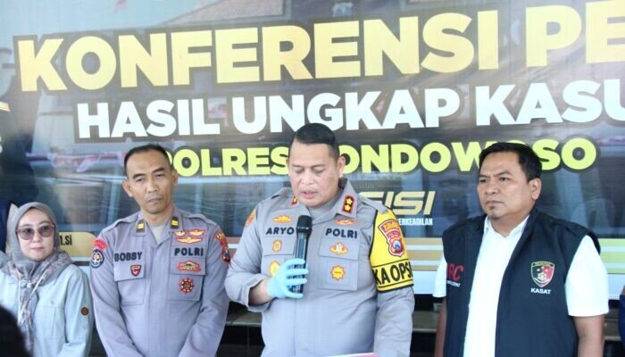 Pelaku Rusak CCTV, Polres Bondowoso Ciduk Spesialis Pembobol Rumah Kosong