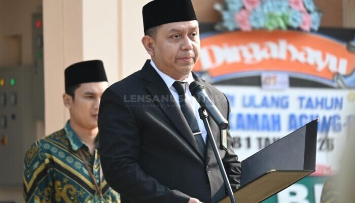Peringati HUT Mahkamah Agung ke-81, Pengadilan Negeri dan Agama Banjarnegara Upacara Bersama