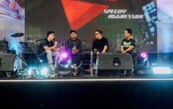Komunitas Sepeda Motor Honda Samarinda Ramaikan Regional Public Exhibition New Honda Vario Evo 160