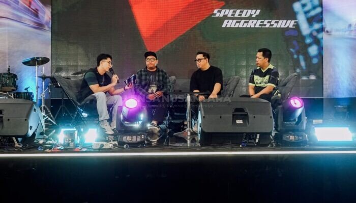 Komunitas Sepeda Motor Honda Samarinda Ramaikan Regional Public Exhibition New Honda Vario Evo 160