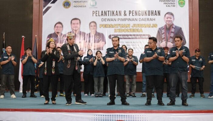 DPD PJI Kalimantan Timur Resmi Dikukuhkan, Jerison Togelang Nahkodai Kepengurusan Periode Baru