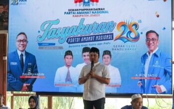 Rayakan Milad ke-28 Serentak, DPD PAN Jember Santuni Anak Yatim dan Siapkan Mobil Homecare