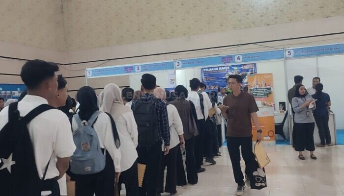 Jember Job Fair 2026 ​Pencari Kerja Membludak, 59 Perusahaan Buka Lowongan