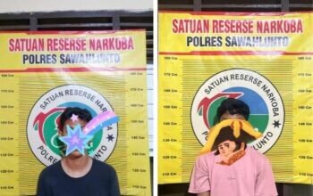 Tim Opsnal Lintah Bara Polres Sawahlunto Ringkus Dua Terduga Pelaku Narkotika, Satu Masih di Bawah Umur