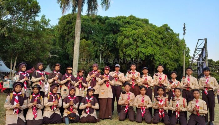Torehkan Sejarah, Jadi Pramuka Garuda Pertama di SMP Islam Terpadu Bina Insan Cemerlang Bondowoso