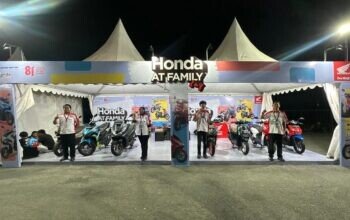 Sapa Penikmat Kuliner Kota Tepian Lewat Honda AT Family Day