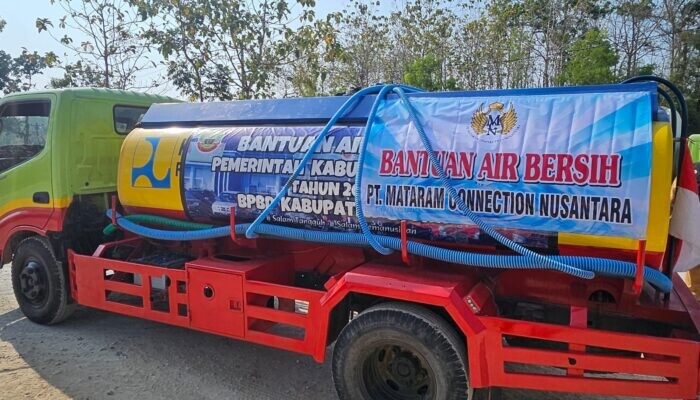 PT MCN Pasok Air Bersih untuk Warga Bogorejo, Lima Hari Berturut-turut