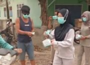 Hujan Abu Vulkanik Gunung Anak Krakatau Guyur Kecamatan Pematang Sawa